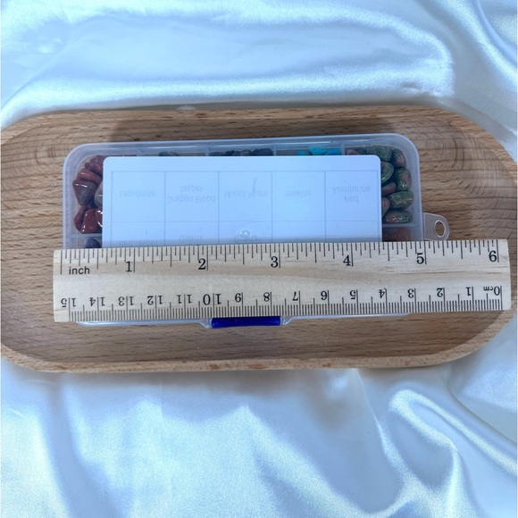 10 Gemstones Loose Chips Assortment Gift Box Set A - Picture 3 of 4